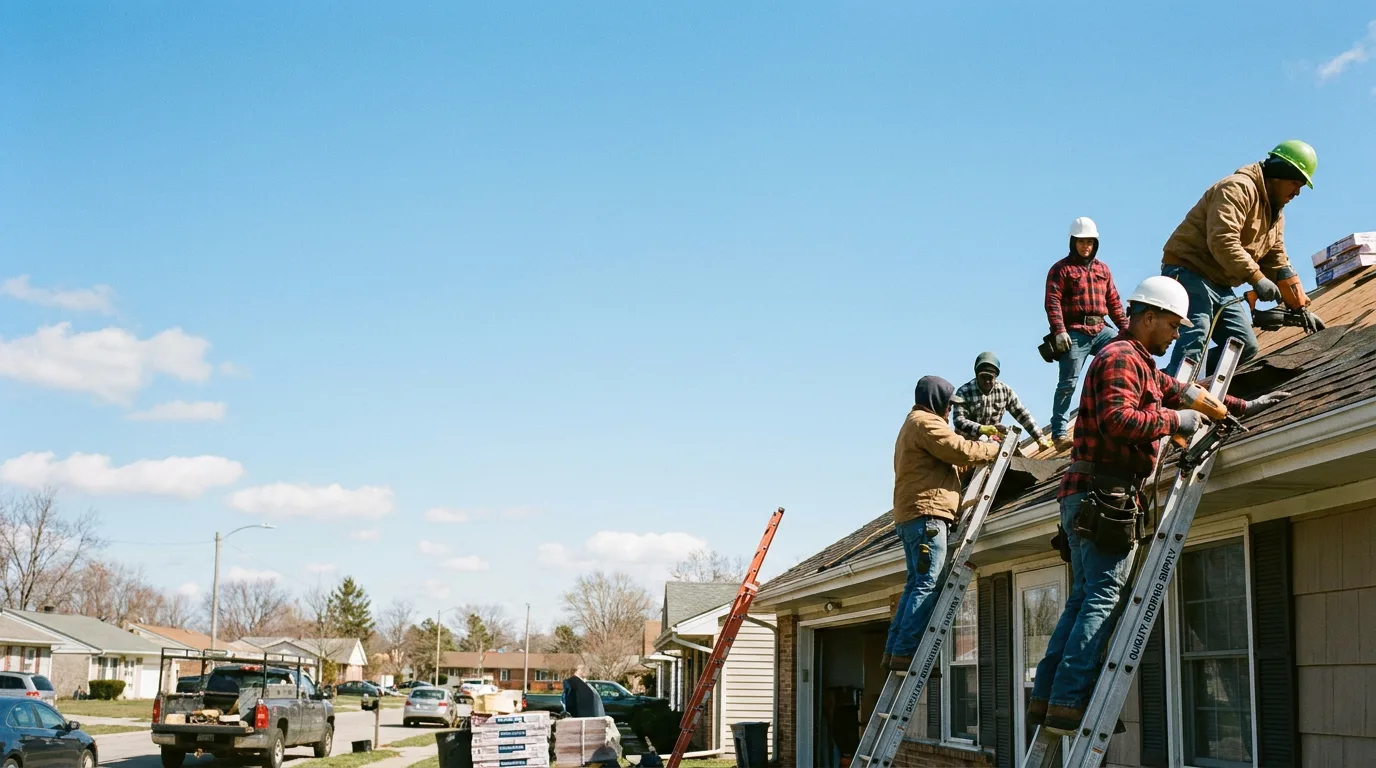 Roofing in Grammer, IN near me